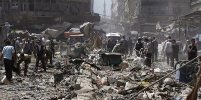 Regimul al-Assad isi ucide propriii cetateni. 82 de civili au fost omorati in urma mai multor raiduri aeriene