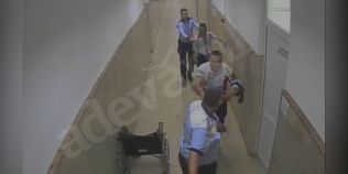 VIDEO Bataie cu sabii in Spitalul Judetean Targoviste. O asistenta a fost ranita