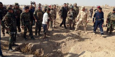 Descoperire macabra in Irak: 400 de cadavre au fost gasite in gropi comune intr-un fost bastion jihadist